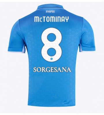 SSC Napoli Scott McTominay #8 Hemmatröja 2024-25 Kortärmad